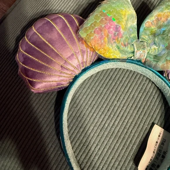 Disney Purple and Iridescent Mermaid Headband - Picture 2 of 7